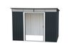 Duramax Metallgerätehaus Pent Roof Skylight 8 x 6 263,5 x 184,5 x 202 cm Bild 2