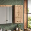Badschrank Luna Eiche Wotan 37 x 77 cm Vicco Bild 3