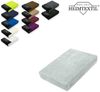 EXKLUSIV HEIMTEXTIL Frottee Spannbettlaken Premium 60 - 70 x 140 cm Silber 80% Baumwolle 20% Polyester Öko - Tex Zertifiziert Bed-Sheet Bettlaken Spannbetttuch Bild 2