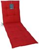 LILENO HOME Liegenauflage perfekt für Strandliege, Sonnenliege Auflage, Gartenliege Auflage, (1er Set), Polster Auflage für Rollliegen Rot, Sitzpolster Bild 5