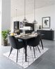 2er Set - Eleganter Stuhl BORA schwarz Bild 3
