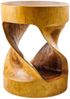 Beistelltisch SWING ca. H45cm Suar Natural Massivholz Telefontisch Deko Säule Bild 5