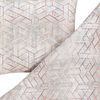 Estella Mako-Satin Bettwäsche 135x200 Joaquin terracotta Rauten natur 7909-370 Bild 4