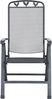 greemotion Klappstuhl Toulouse klappbar wetterfest verstellbar Gartenstuhl Balkonstuhl 58x108x64 cm eisengrau Bild 2