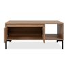 Finori Korsika 55B Couchtisch, Dekor Artisan Oak | Couchtisch für Wohnzimmer | Maß: B x H x T ca. 100 x 43 x 60 cm | Couchtisch mit 2 Türen und 1 offenes Fach Bild 5