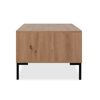 Finori Korsika 55B Couchtisch, Dekor Artisan Oak | Couchtisch für Wohnzimmer | Maß: B x H x T ca. 100 x 43 x 60 cm | Couchtisch mit 2 Türen und 1 offenes Fach Bild 3