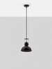 Nova Luce 9624100 RUVI Pendelleuchte 1-flammig Schwarz E27 Bild 3