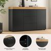 OTTO home Sideboard MAMBO, Breite 125cm, 2 Türen, 3 Schubkästen, push-2-open (1 St, 2 farbige Ausführung, in verschiedenen Farben erhältlich), Sideboard, Kommode, Wohnzimmer, Flur, Arbeitszimmer Bild 3