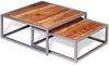 vidaXL 2-tlg. Couchtisch-Set Massivholz Akazie 244232 Bild 3