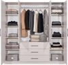 Beautysofa Kleiderschrank Kleiderschrank mit 4 türen BALI D4 Garderobenschrank mit Spiegel Bild 3