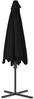 vidaXL Sonnenschirm mit Stahl-Mast 300x230 cm Schwarz 312520 Bild 4