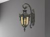 Außenleuchte, Wandlampe, Laterne, Down-Leuchte, H 52 cm Bild 3