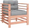 vidaXL Gartenstühle mit Kissen 2 Stk. Massivholz Douglasie 825679 Bild 3
