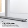 bümö elektrisch höhenverstellbarer Schreibtisch weiß 120x80 cm, Gestell: Graphit - Büroschreibtisch höhenverstellbar elektrisch, elektrischer Bürotisch & Gaming Tisch, Stehschreibtisch, XMST-12-W-G Bild 4