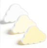 FIVMEN LED Deckenleuchte Wolken Deckenlampe 48W mit Fernbedienung Dimmbar, LED fest integriert, 50 cm x 28 cm x 5,3cm Bild 4