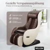 'Easyrelaxx' Massagesessel in Braun-Beige Bild 2