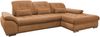 Polstergarnitur >Riordan< Schlaffunktion, Stauraum, Webstoff Corto curry - 314x104x184 (BxHxT) Bild 3
