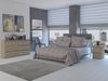 ibonto KOMMODE SONOMA-EICHE 40x138x75cm (H 75 x T 40 x B 138 cm) Bild 4