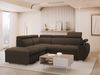 Ecksofa Boston 2RR1P mit Einstellbare Kopfstützen (Farbe: Paros 4, Seite: Links PUFAP+R+1P(65)+2R) Bild 2