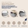 CASARIA® Sitzbank mit Stauraum Samt Grau Bild 5