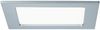 Paulmann No. 92077 Einbaupanel LED eckig 12W 4000K Chrom matt IP44 spritzwassergeschützt Bild 3