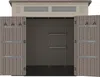 Vente-unique - ANTEVA Gartenhaus Harz BraunBeige - B 237 cm x H 230 cm x L 237 cm Bild 5