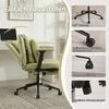 Leawin Drehstuhl Ergonomischer Bürostuhl mit Air-Lordosenstütze & breitem Sitz, Bequemer Schreibtischstuhl mit Rollen, weich gepolstert, 150 kg Bild 3
