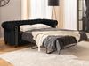 S-Style Möbel Chesterfield-Sofa 3-Sitzer mit Schlaffunktion Cleo Blink aus Samt mit Kristallsteppung, mit Wellenfederung Bild 2