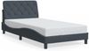 vidaXL Bettgestell ohne Matratze Dunkelgrau 100x200 cm Samt 3207906 Bild 2