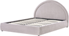 Bett mit Stauraum Chenillegewebe MOUZON 160 x 200 cm Taupe Bild 4