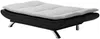 Vente-unique - DEMIDO Sofa Stoff SchwarzGrau - B 86 cm x H 84 cm x L 176 cm Bild 4