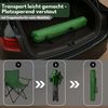 Coemo faltbarer Campingstuhl Faltstuhl mit Tragetasche in Grün Bild 3
