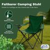Coemo faltbarer Campingstuhl Faltstuhl mit Tragetasche in Grün Bild 2