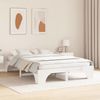 vidaXL Bettrahmen Weiß 160 x 200 cm Massives Kiefernholz 872939 Bild 3