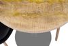 Bistrotisch massiv Mango rough rund 50 cm Säulengestell-rund silber EMILIO 173847364 Bild 4