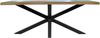 Esstisch Baumkante massiv Akazie Natur 300 x 100 Spider-Gestell schwarz TIM 163987627 Bild 5