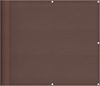vidaXL Balkon-Sichtschutz Braun 90x800 cm 100 % Polyester-Oxford 4000390 Bild 2