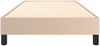 vidaXL Polsterbett Kunstleder Cappuccino 100x200 cm Bild 5
