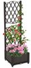 COSTWAY Blumenkasten, mit Rankgitter, Hochbeet mit Spalier, 80x40x122 cm Bild 4