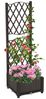 COSTWAY Blumenkasten, mit Rankgitter, Hochbeet mit Spalier, 80x40x122 cm Bild 5
