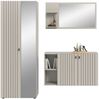 Garderobe Set 3-tlg. Loreno in Kaschmir 191 cm Bild 2