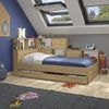 Calicosy Juniorbett 90x200 cm - ERWAN - Helles Holz Bild 2