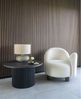 Couchtisch >Boavista< in Mørkebrun, Wengeoptik - 80x45x80cm (BxHxT) Bild 2