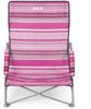 NILS CAMP NC3035 Campingstuhl – klappbarer Outdoor Stuhl mit Tragetasche Rosa Bild 2
