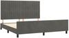 vidaXL Bettgestell ohne Matratze Dunkelgrau 160x200 cm Samt 3125886 Bild 4