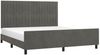 vidaXL Bettgestell ohne Matratze Dunkelgrau 160x200 cm Samt 3125886 Bild 3