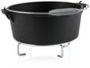 BBQ-Toro Topfuntersetzer Dutch Oven Untersetzer I Ø 20x5 cm I Stahl verzinkt Bild 3