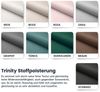 FDM Polsterbett ZUZA modern mit Bettkasten MADE IN EU - mit hochwertigem Velours Bezug (verfügbar 120x200 140x200 160x200 180x200cm, Bettrahmen, Bett, mit großen gepolsterten Kopfteil, ohne Matratze, Lattenrost aus Holz), ohne Matratze, Lattenrost aus ... Bild 3