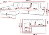 Ecksofa Montana Premium (Farbe: Maya 07 + Maya 07 + Maya 02, Seite: Rechts) Bild 4