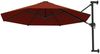 vidaXL Sonnenschirm zur Wandmontage mit Metall-Mast 300 cm Terrakotta 47299 Bild 3